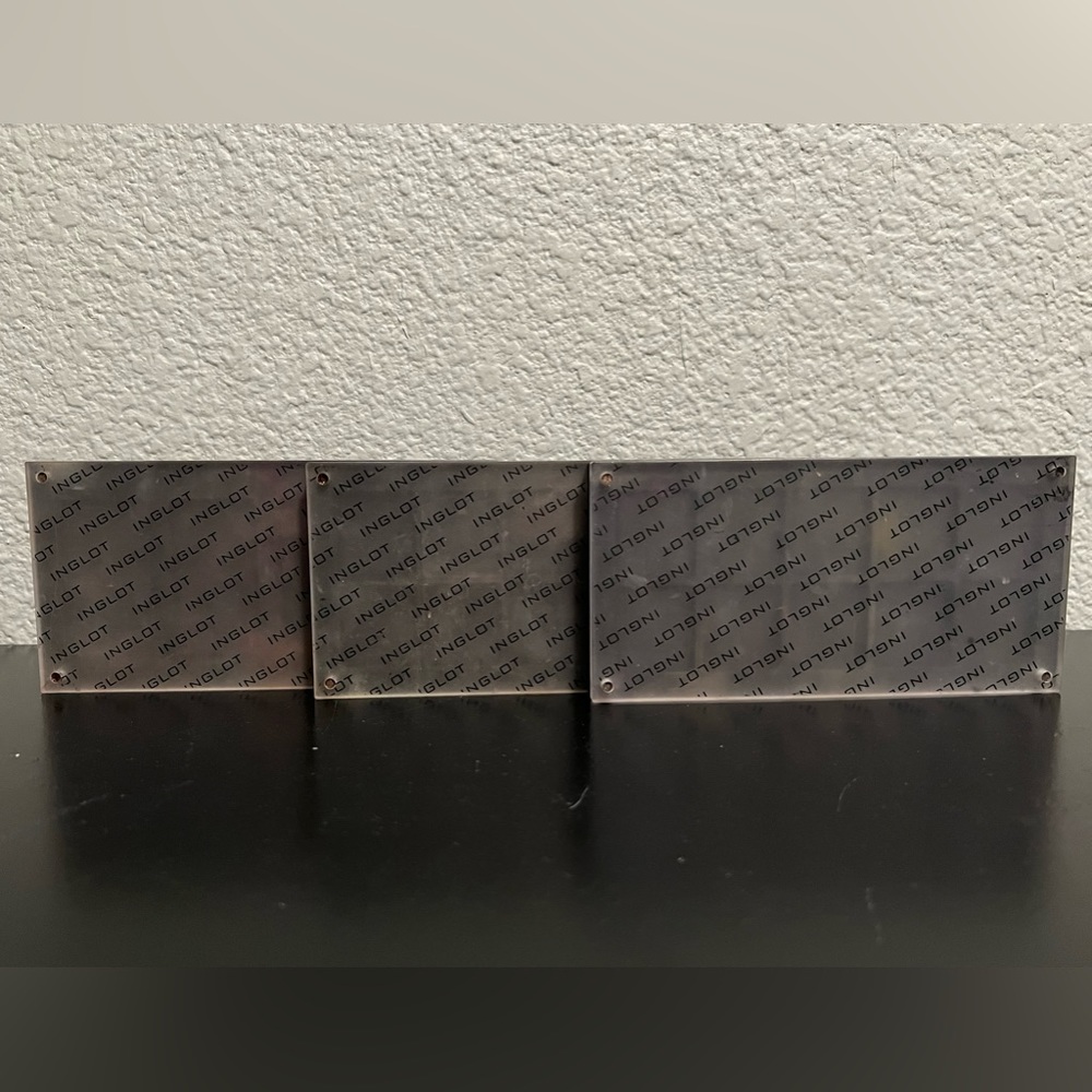 Empty inglot palettes